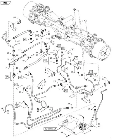 47730377 - Гидравлический шланг